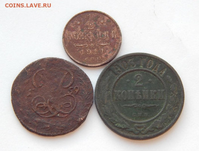Набор медных монет РИ (1759-1911гг.) - DSCN7604.JPG
