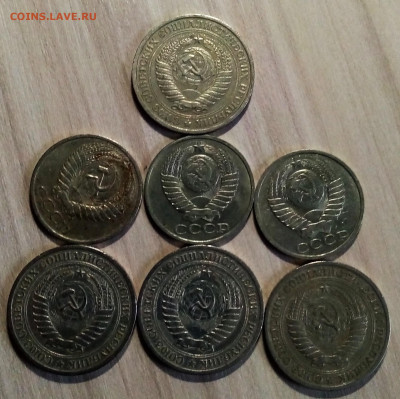 1 руб 1965 г+1964( 3шт )+ 50 коп 1964.85.91л до 26.03 - ф2