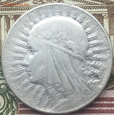 Польша 5 злотых Ядвига 1933 с 200 руб до 26.03.2024 в 22. - 2.JPG