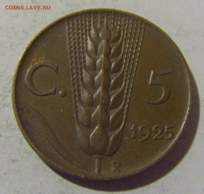 5 чентезимо 1925 Италия №1 29.03.2024 22:00 МСК - CIMG2704.JPG