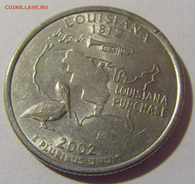 25 центов 2002 Луизиана США №3 29.03.2024 22:00 МСК - CIMG8053.JPG
