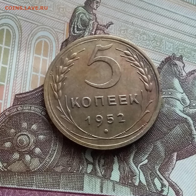 5 копеек 1952. До 29.03.24 в 22.00 - 20240324_131309