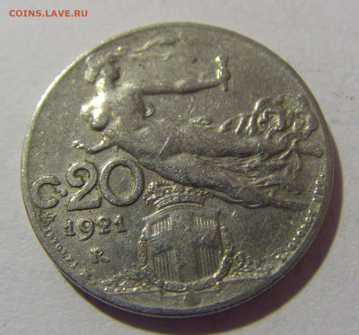 20 чентезимо 1921 Италия №3 29.03.2024 22:00 МСК - CIMG8231.JPG