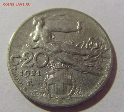 20 чентезимо 1921 Италия №4 29.03.2024 22:00 МСК - CIMG8235.JPG