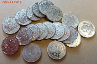 25 рублей Смешарики 20 штук до 26.03.24 - 1000020485