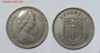 Родезия 1 шиллинг (10 центов) 1964 года - 26.03 - IMG_20240316_122437