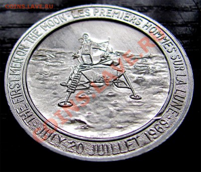 F96 Жетон, космос, APOLLO-11 до 21.01 в 22°° - F96 Token Apollo_2