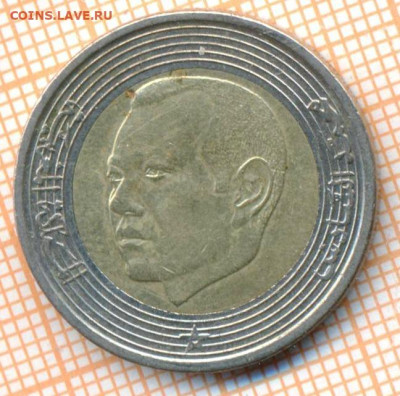 Марокко 5 дирхам 2002 г., до 31.03.2024 г. в 22.00 по Москв - Марокко 5 дирхам 2002 537а