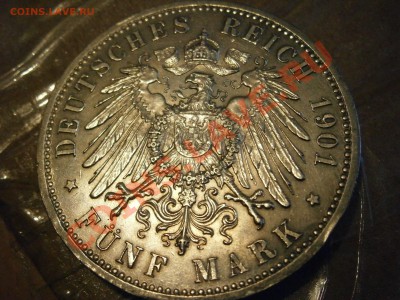 ( Ag ) 5 марок 1901 г. 200 лет Пруссии до 19.01.12 в 22.00 - P10300011.JPG