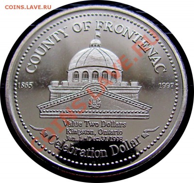 G01 Жетон торговый Канада 2$ Frontenac до 21.01 в 22°° - G01 Token FRONTENAC_2