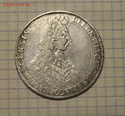 Талер Карла III Иозефа Лотарингского 1705г на подлинность - IMG_2975.JPG