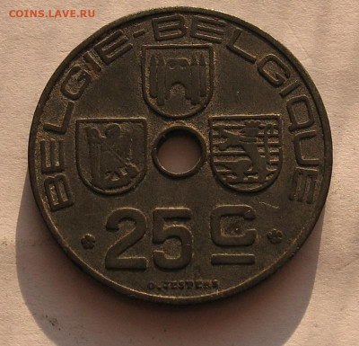 Бельгия 25 сантимов 1946 до 30.03.24г. 22.00ч. - бельгия25а