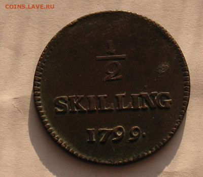 2 скиллинга 1799 до 30.03.24г. 22.00ч. - Швед1
