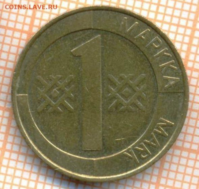 Финляндия 1 марка 1994 г., до 01.04.2024 г. в 22.00 по Моск - Финляндия 1 марка 1994 549а