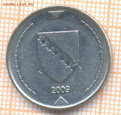 Босния и Герцеговина 1 марка 2009 г., до 01.04.2024 г. в 22. - Босния 1 марка 2009 552
