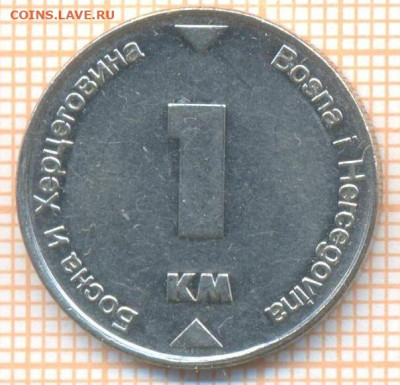 Босния и Герцеговина 1 марка 2009 г., до 01.04.2024 г. в 22. - Босния 1 марка 2009 552а