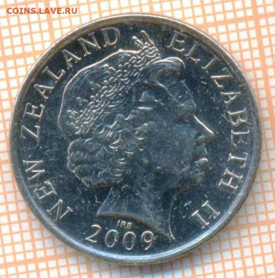 Новая Зеландия 50 центов 2009 г., до 01.04.2024 г. в 22.00 - Новая Зеландия 50 центов 2009 552