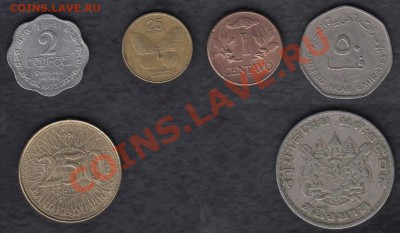 6 монет Мира до 17.01.2012 21-30 - Остальное 2а