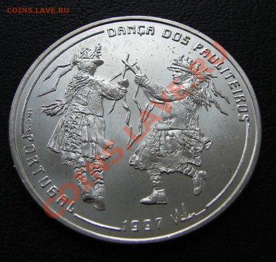 Серебро Португалия, Мексика, Канада - Португалия 1997 1000 эс танцы 1