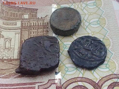 3 манеты (антика,орда) на определение. - 3с