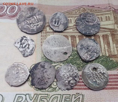 10 монет,СЕРЕБРО орда-ханство.До 01.04.2024г. (с 200р) - х2