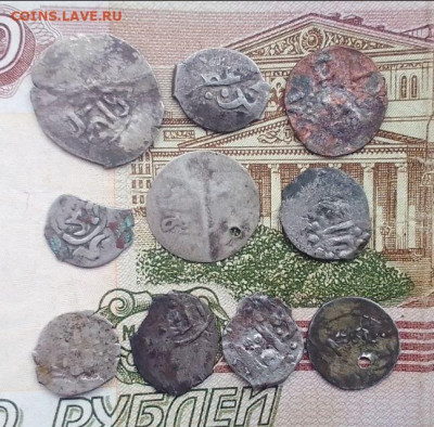 10 монет,СЕРЕБРО орда-ханство.До 01.04.2024г. (с 200р) - х1