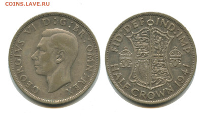 Великобритания пол кроны 1941 до 29.03.2024 22.00 мск - англия пол кроны 1941