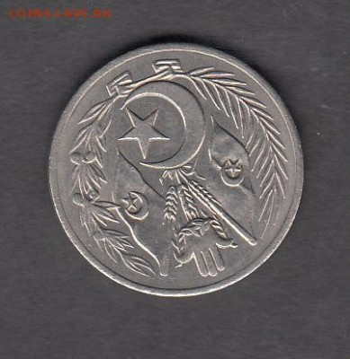 Алжир 1964 1 динар до 02 04 - 91а