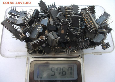 Лом радиодеталей позолота. до 29.03.24 22ч.00мин мск - DSCF8328.JPG