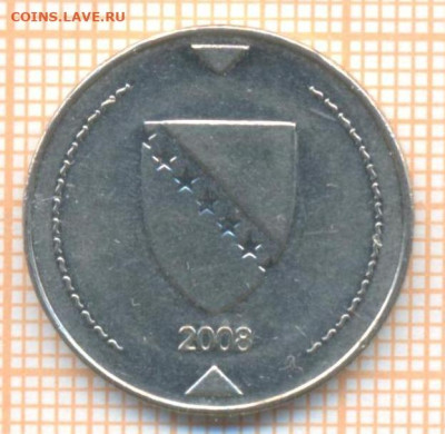 Босния и Герцеговина 1 марка 2008 г., до04.04.2024 г. в 22. - Босния 1 марка 2008 597