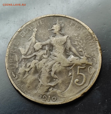 Франция 5 сантимов 1910 до 04.04.2024 - IMG_20240325_065713