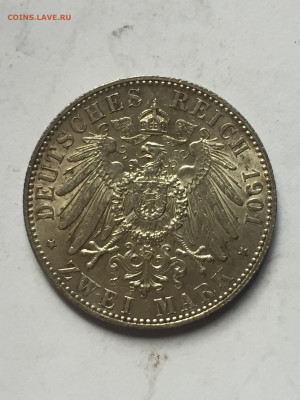 Германская империя 2 Марки 1901, до 05.04.2024 - 009548CA-7B98-4FB4-80EF-BE0D553DA6D1