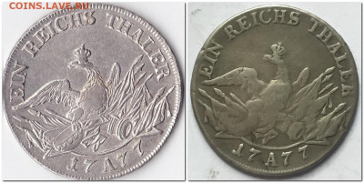 1 рейхсталер 1777, опознание подлинности. - 2024-03-30_171343