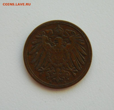 Германия 1 пфенниг 1907 г. "А" до 06.04.24 - DSCN0035.JPG