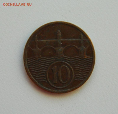 Чехословакия 10 геллеров 1937 г. до 06.04.24 - DSCN9892.JPG