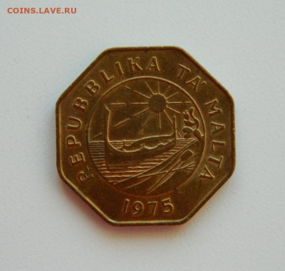 Мальта 25 центов 1975 г. (Лодка). до 06.04.24 - DSCN9928.JPG