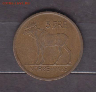 Норвегия 1965 5о (лось) до 04 04 - 189
