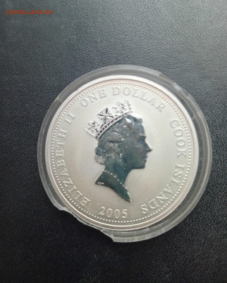 1 доллар 2005 Пожарная машина о.Кука До 07.04.2024 20-00мск - 20240331_162228