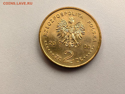 2 злотых Польша 2000 Декабрь 1970, до 07.04 - 2000 Декабрь 1970-2