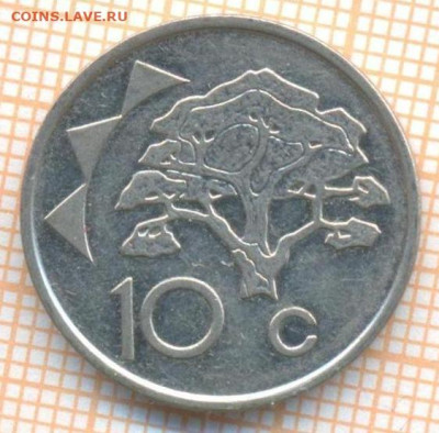 Намибия 10 центов 2002 г., до 07.04.2024 г. в 22.00 по Москв - Намибия 10 центов 2002 103а