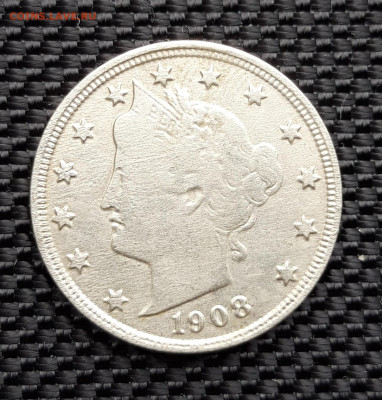 США 5 центов 1908, до 06.04.24 - 5 центов 1908_4