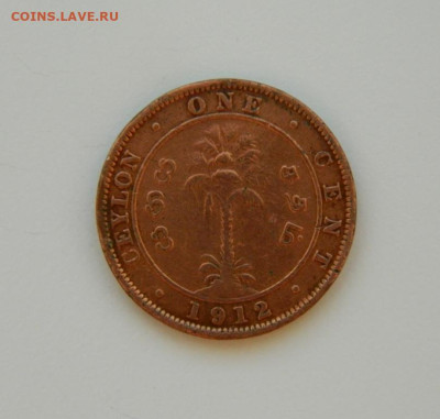 Британский Цейлон 1 цент 1912 г. до 07.04.24 - DSCN9711.JPG