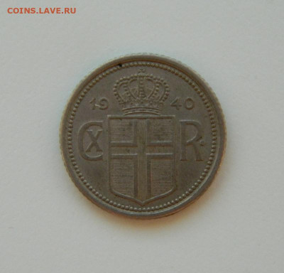 Исландия 25 эйре 1940 г. до 07.04.24 - DSCN9760.JPG
