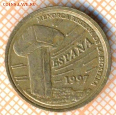 Испания 5 песет 1997 г., до 08.04.2024 г. в 22.00 по Москве - Испания 5 песет 1997 15 141
