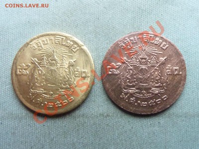 С РУБЛЯ ТАИЛАНД 5 SATANG 1957г. две разные  до 21.01.12 - MEMO0055.JPG