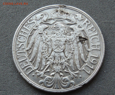 Германия 25 пфеннигов 1911 до 7.04.2024 - Германия 25 пфеннигов .JPG