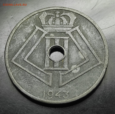Бельгия 25 сантимов 1943 до 9.04.2024 - IMG_20240330_081517