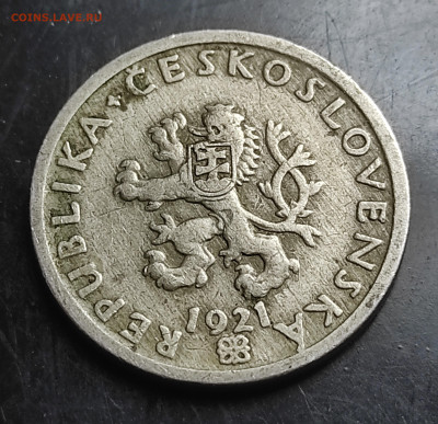 Чехословакия 20 геллеров 1921 до 9.04.2024 - IMG_20240330_083351