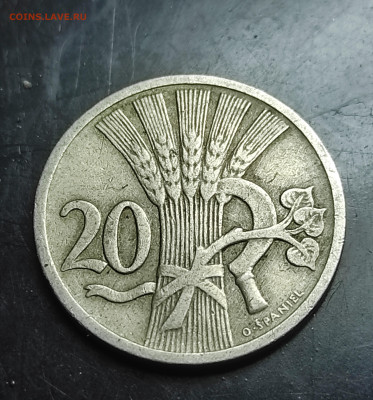 Чехословакия 20 геллеров 1921 до 9.04.2024 - IMG_20240330_083357