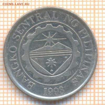 Филиппины 1 писо 2010 г., до 10.04.2024 г. в 22.00 по Москве - Филиппины 1 писо 2010 10 177а